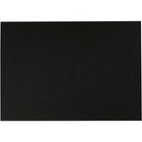 Creativ Company Aquarellpapier, A4, Blatt 210 x 297 mm, 230 g, schwarz, 10 Blatt 1 Karton
