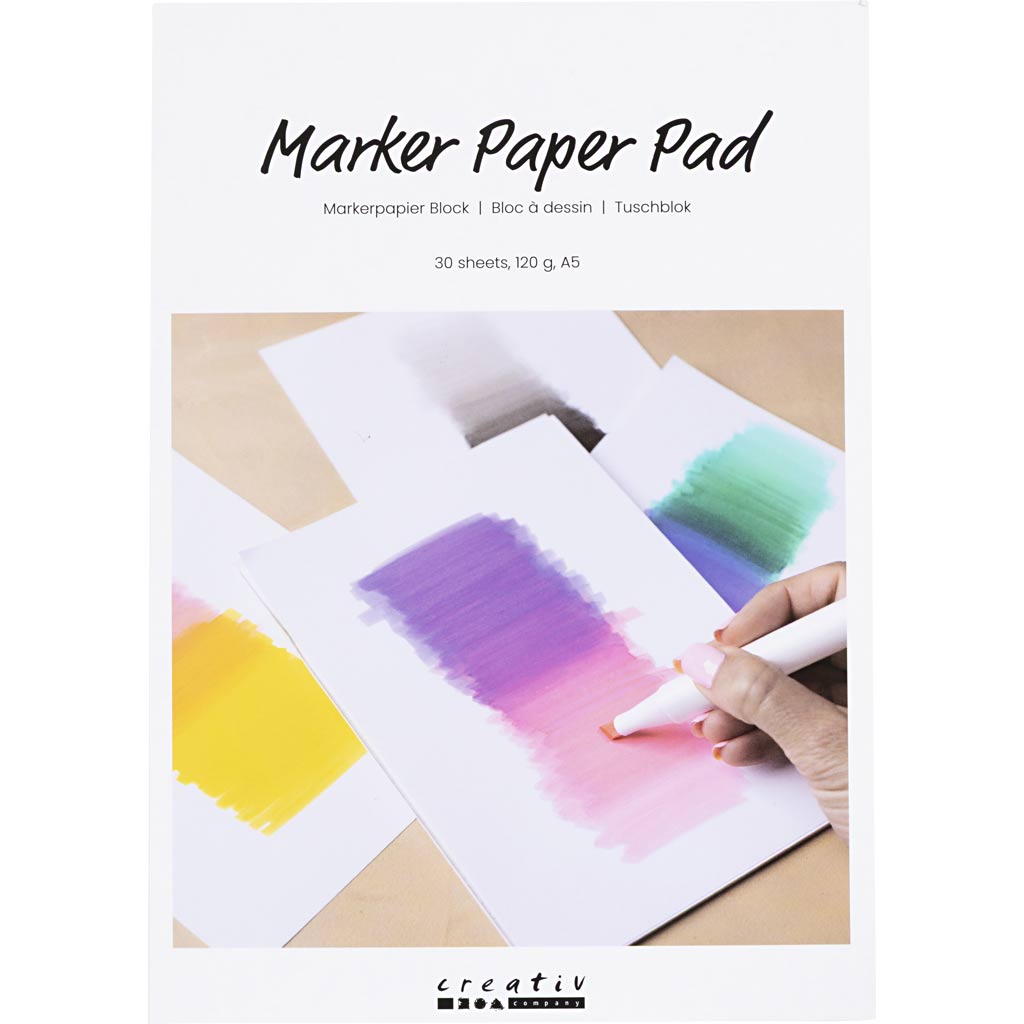 Kreativunternehmen Papierblock für Marker