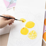 Creativ Company Farbblockpapier, A4, Blatt 210 x 297 mm, kaltgepresst, mittlere Körnung, 300 g, weiß, 20 Blatt 1 Stück