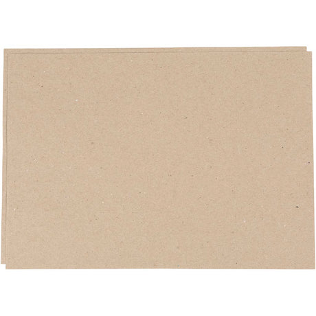 Creativ Company Kraftpapier, A3, Blatt 297x420 mm, 135 gr, graubraun, 500 Blatt 1 Karton