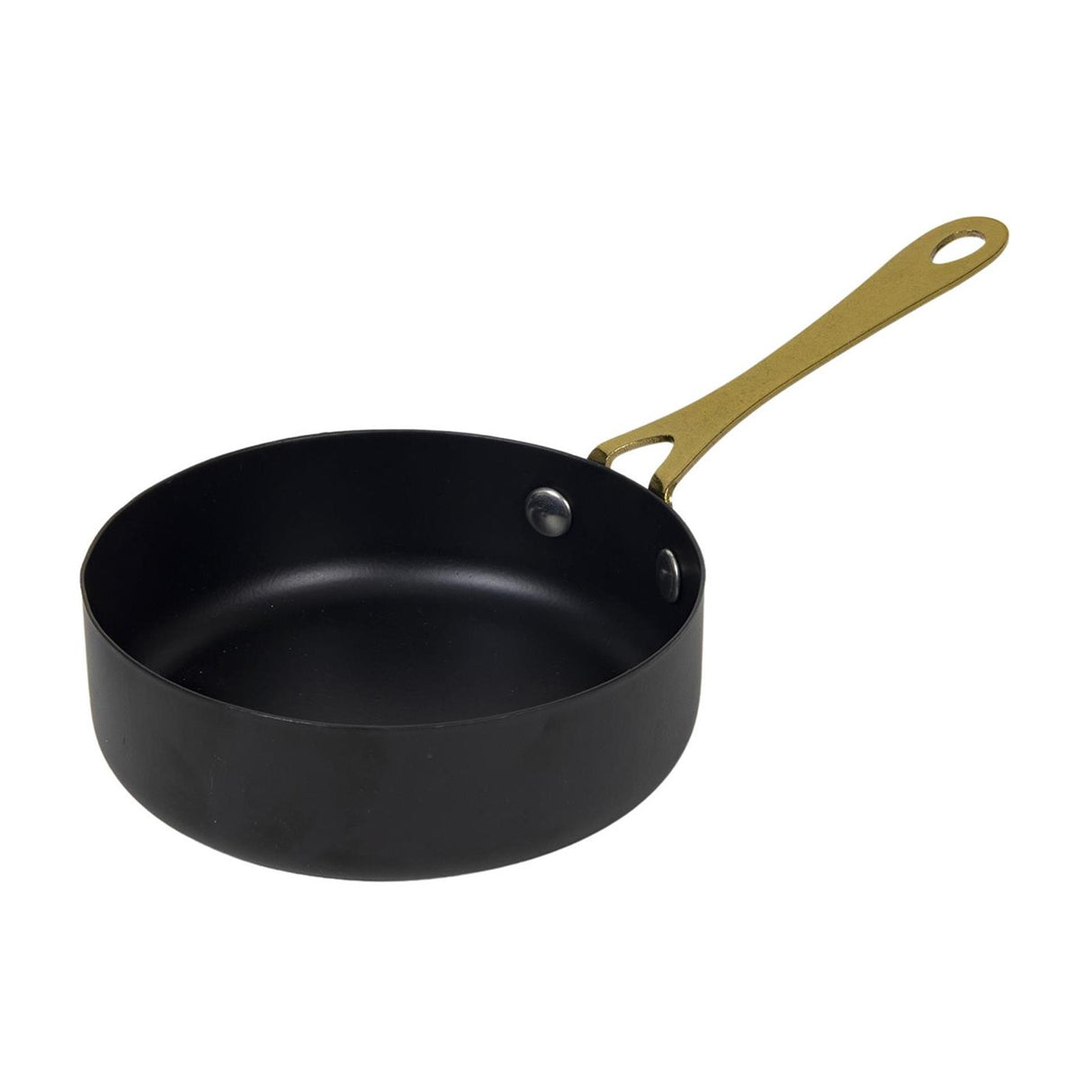 Topf schwarz, Durchmesser 11 x 3,5 cm