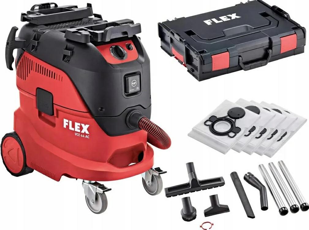Flex stofzuiger ve s44 lac + zakken + geval l-boxx
