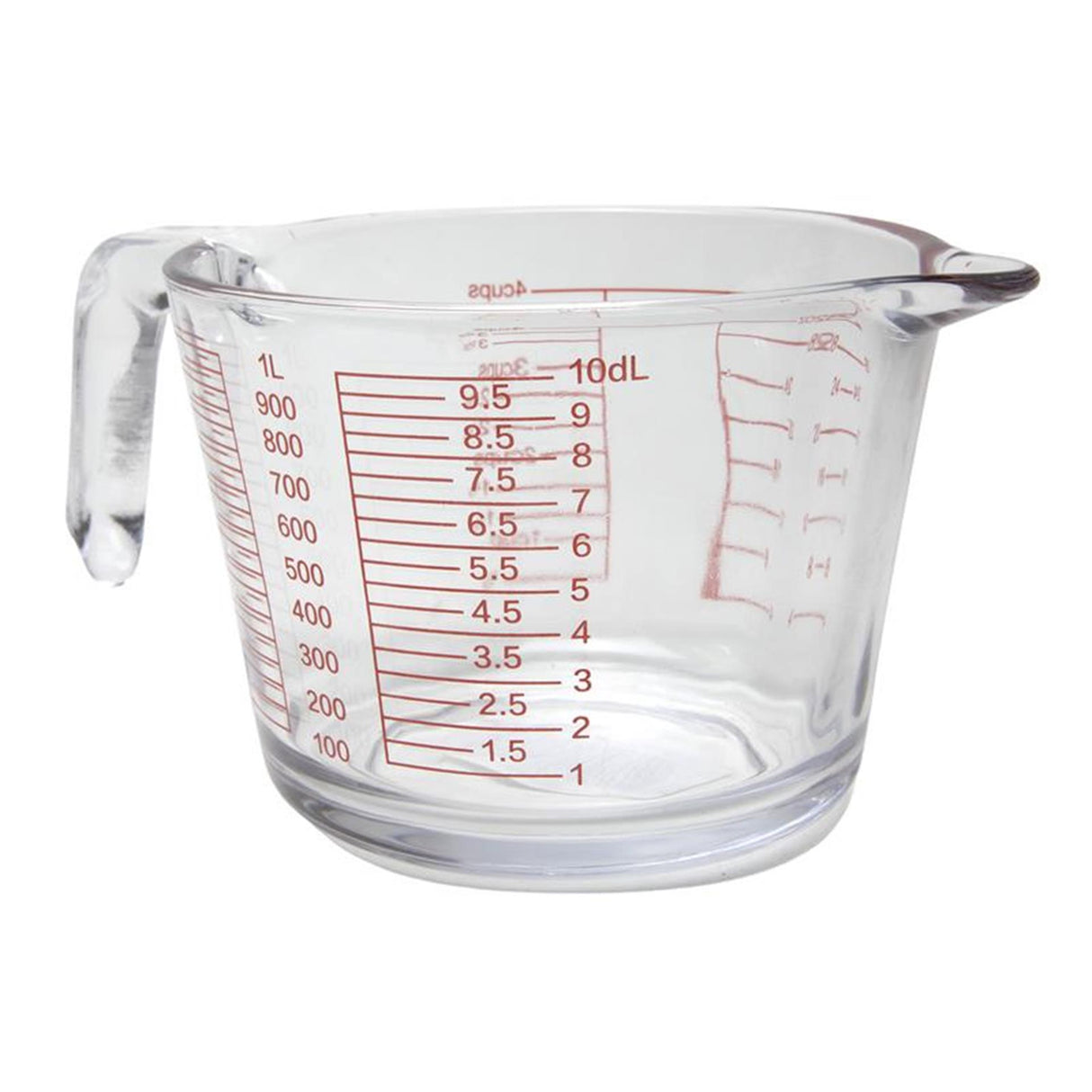 Svenska Living Messbecher Glas 1l