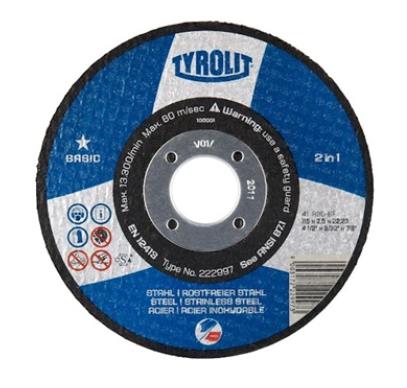 Tyrolit dss 178x3,0mm a30q-bf basic st edelstahl | 25 Stück