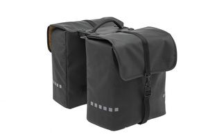 New New Odense Double Bicycle Bag Black 39L