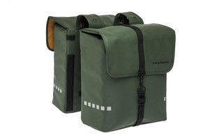 Nueva bolsa de bicicleta Odense Sturke, espaciosa mochila doble para bicicletas eléctricas Green