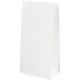 Creativ Company Papiertüten, H: 22,5 cm, Größe 6,5x11 cm, 50 gr, weiß, 100 Stück 1 Karton