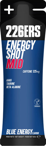 226ers Energy Shot Mid 125 mg Koffein Blue Energy Stick 60 ml