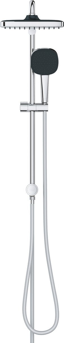 Grohe Vitalio Comfort 250 Flex Duschsystem mit Umsteller zur Wandmontage – ohne Thermostatarmatur – wassersparend – Chrom