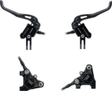 Trickstuff piccola carbon front+rear disc brake set flatmount