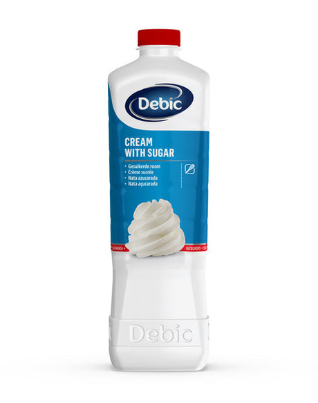 Debic-Schlagsahne mit Zucker (2 Liter)