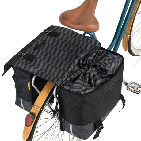 Urban Proof 40L Doppel-Fahrradtasche schwarz grau