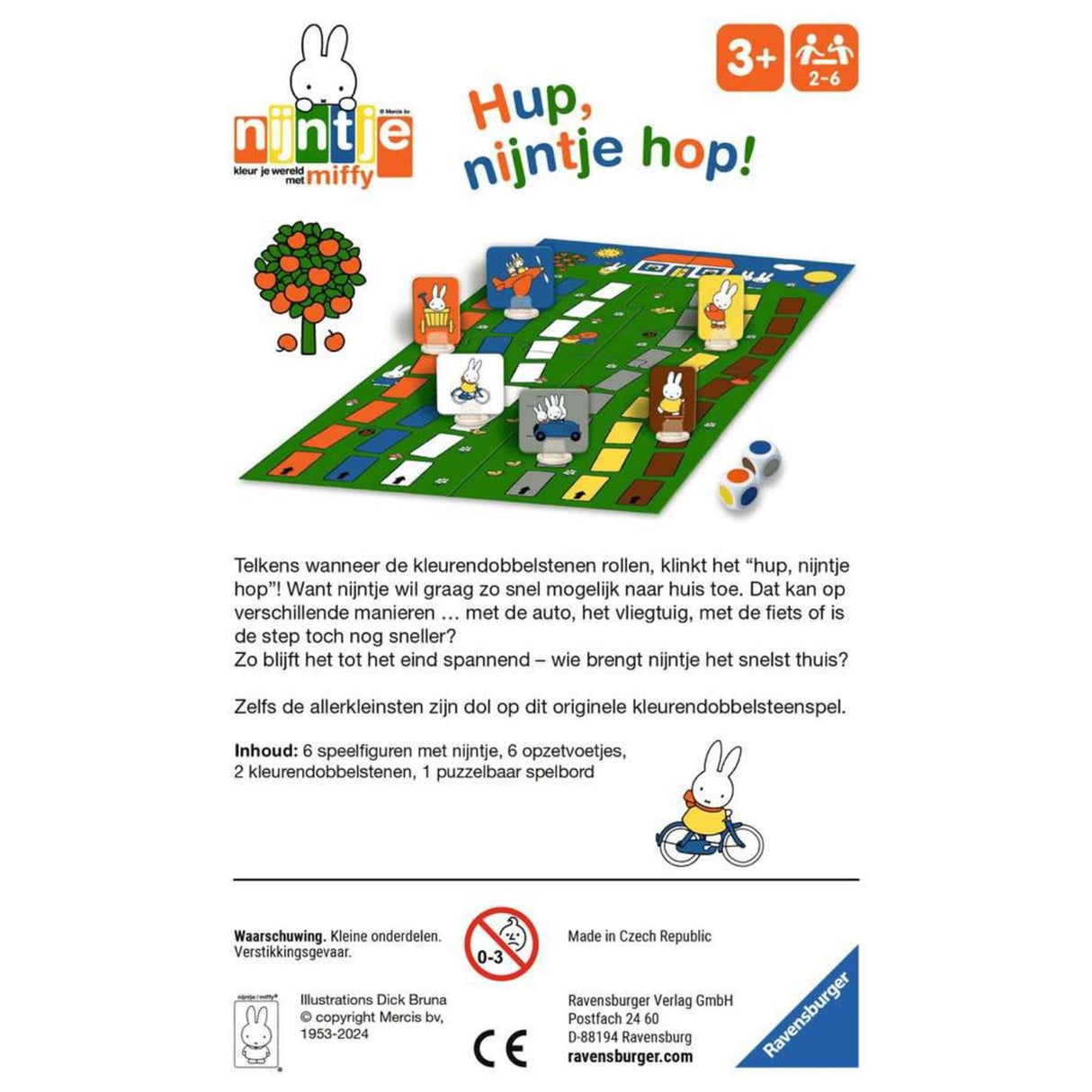 Ravensburger Hop Miffy Hop Würfelspiel