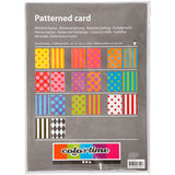 Creativ Company bedruckter Karton, A4, Blatt 210x297 mm, 250 gr, verschiedene Farben, 20 div. Blätter 1 Karton