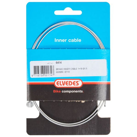 Elvedes Cable Systems BV Bremsinnenkabel Elvedes 900 mm 1 × 19 Draht verzinkt ø1,5 mm mit T-Nippel ø7 × 6 mm