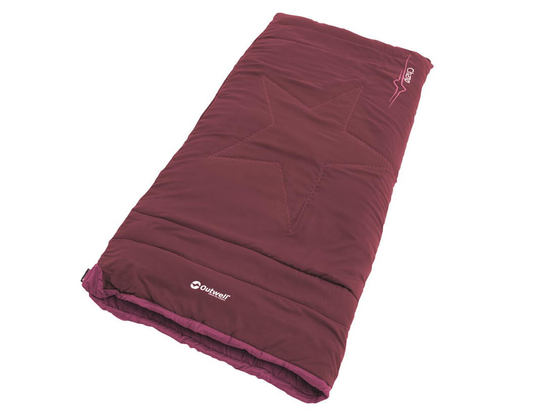 Outwell Champ Kids Schlafsack rot