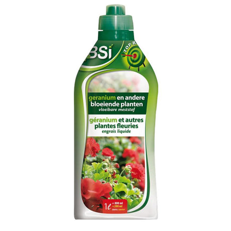 Bsi Flüssigdünger für Geranien und andere Blütenpflanzen 1l = 200l