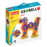 Quercetti Georello gear set dog flower, 80dlg.