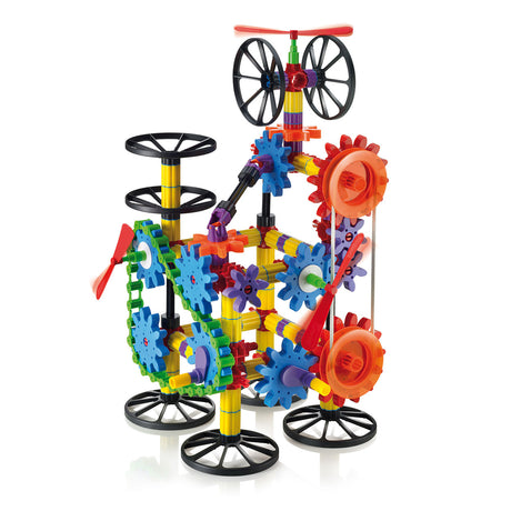 Quercetti Bauspielset, 266 Teile.