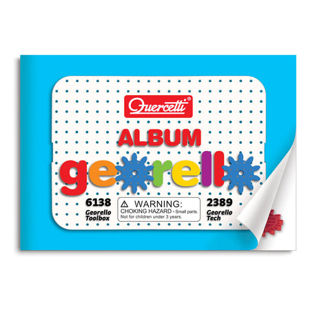 Quercetti Bauspielset, 266 Teile.