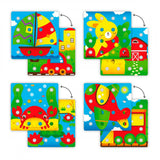 Quercetti Jumbo Insert Pinnen, 20dlg.