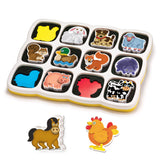 Querkschi Smart Magnet Puzzle Farm