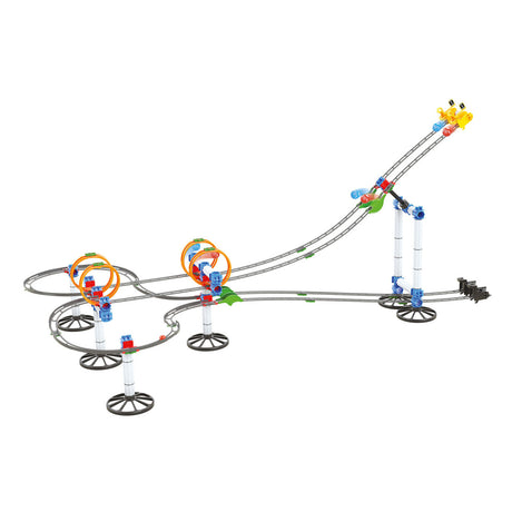 Quercetti Kugelbahn Skyrail League 7,5 Meter Rennbahnspielzeug.