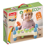 Quercetti Play Eco+ Hammerbank Peggy (34-teilig)