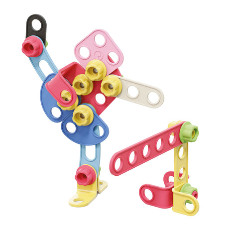 Quercetti Tecno Play Eco Building Building Set, 52DLG.
