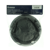 Renson 1068945 - inbouw afzuigventiel pvc 736 (dia 125) str 9005 (zwart) | 2 stuks