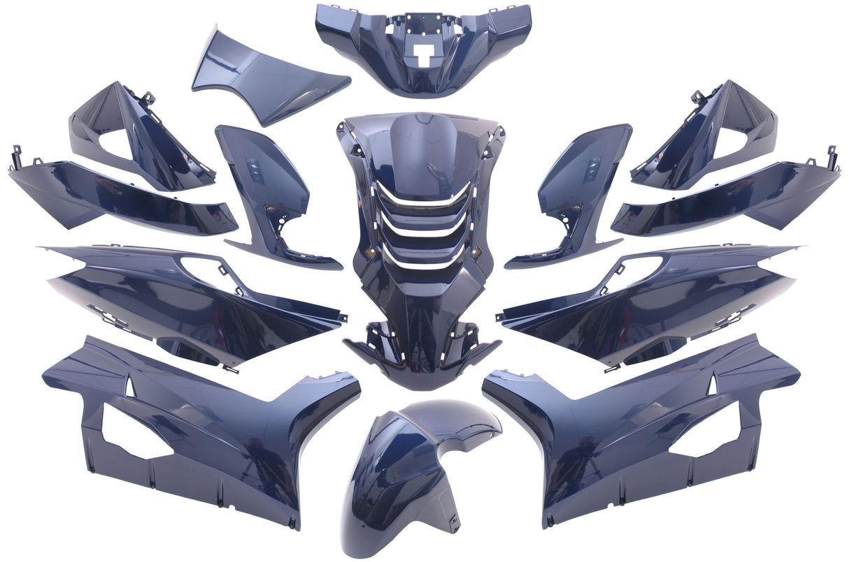 Edge Storge de 14 piezas para Speedfight 4 Blue Metallic