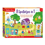 Clementoni spielerisch lernen – 8 Spiele in 1 – Lernspielzeug – Kleinkindspielzeug – 3–5 Jahre