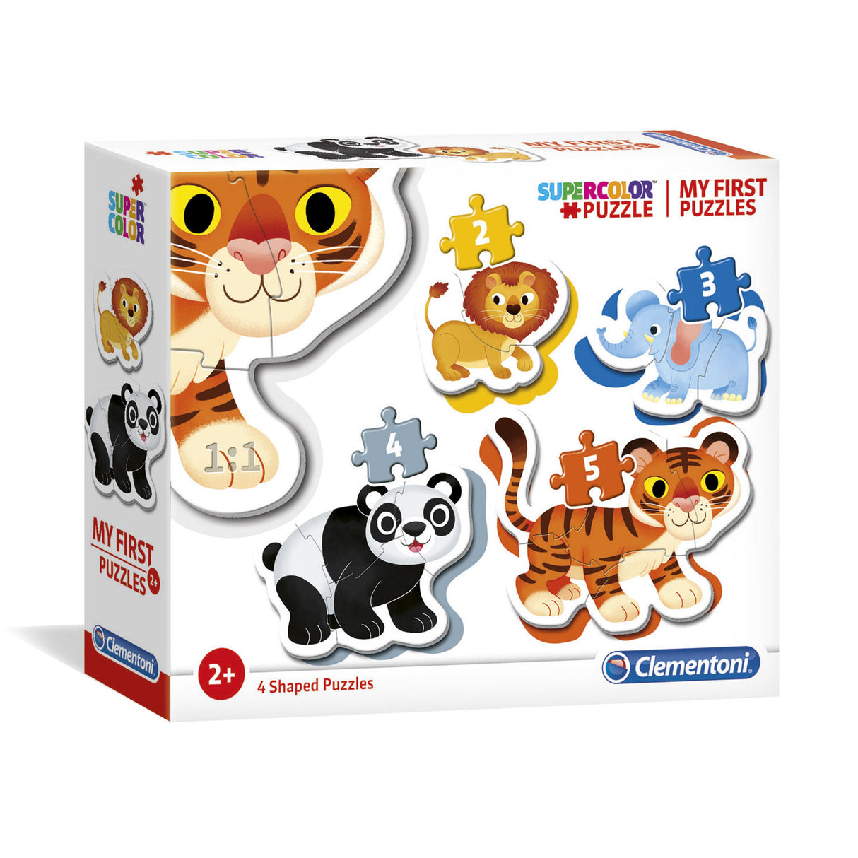 Clementoni mes premiers puzzles animaux sauvages