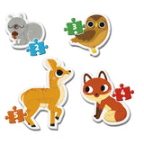 Clementoni my first puzzles forest animals