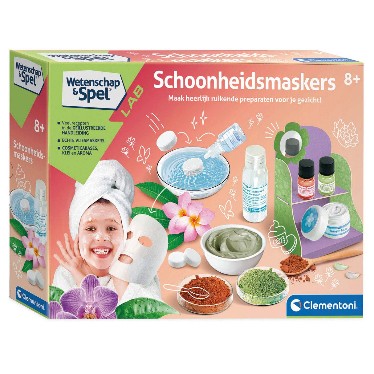 Clementoni Science Play Face Masken machen