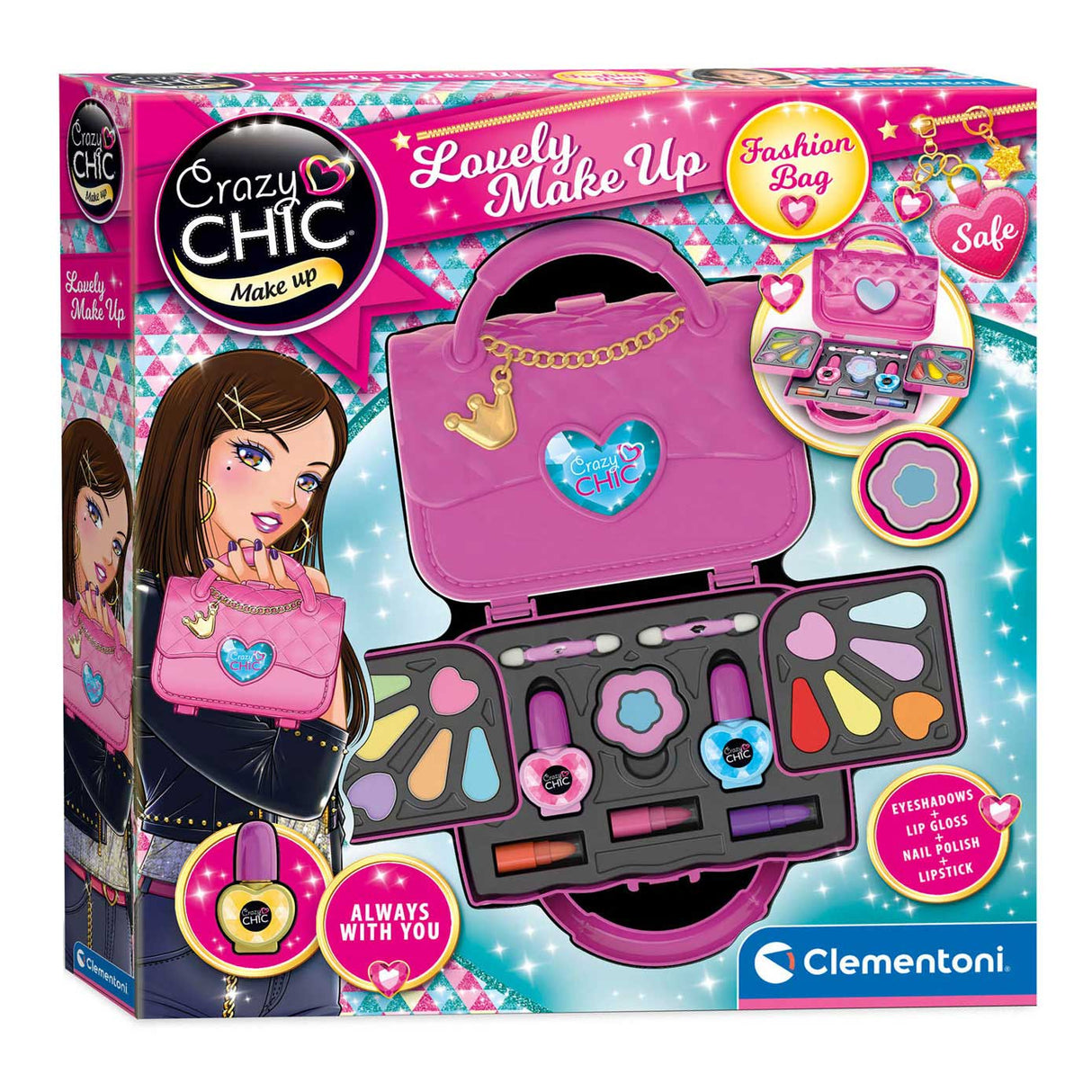 Clementoni Crazy Chic Making-Up Bag