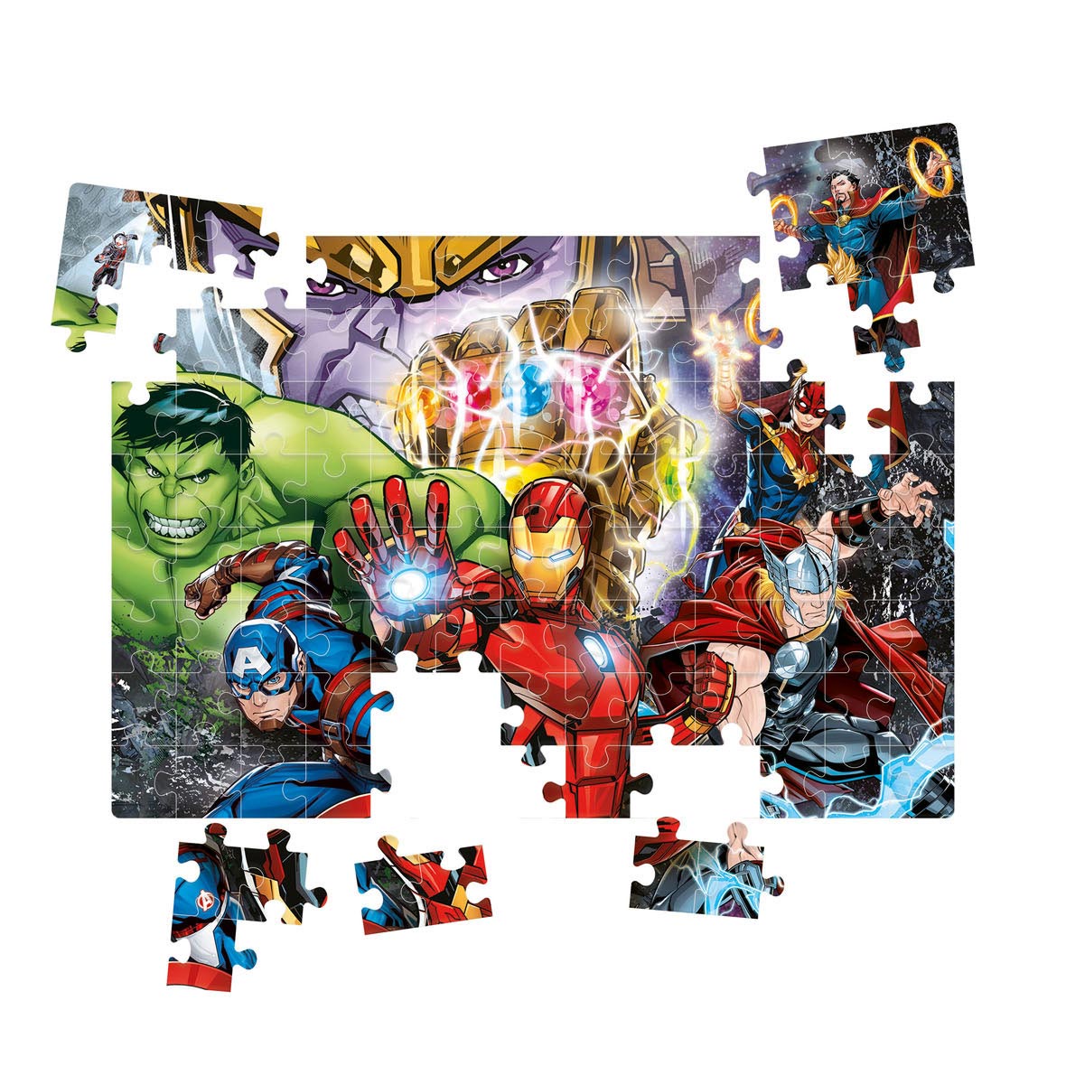 Clementoni Brilliant Puzzle Superheroes, 104º.