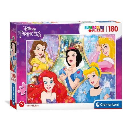 Clementoni Puzzle Disney Prinzessin, 180 Teile.