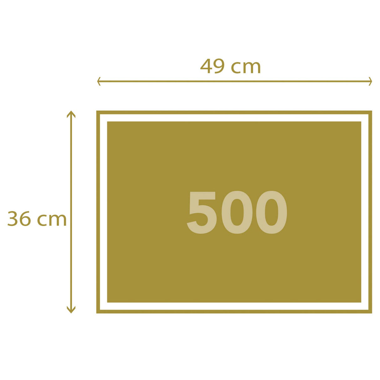 Clementoni Puzzle Afrikanischer Sonnenaufgang, 500st.