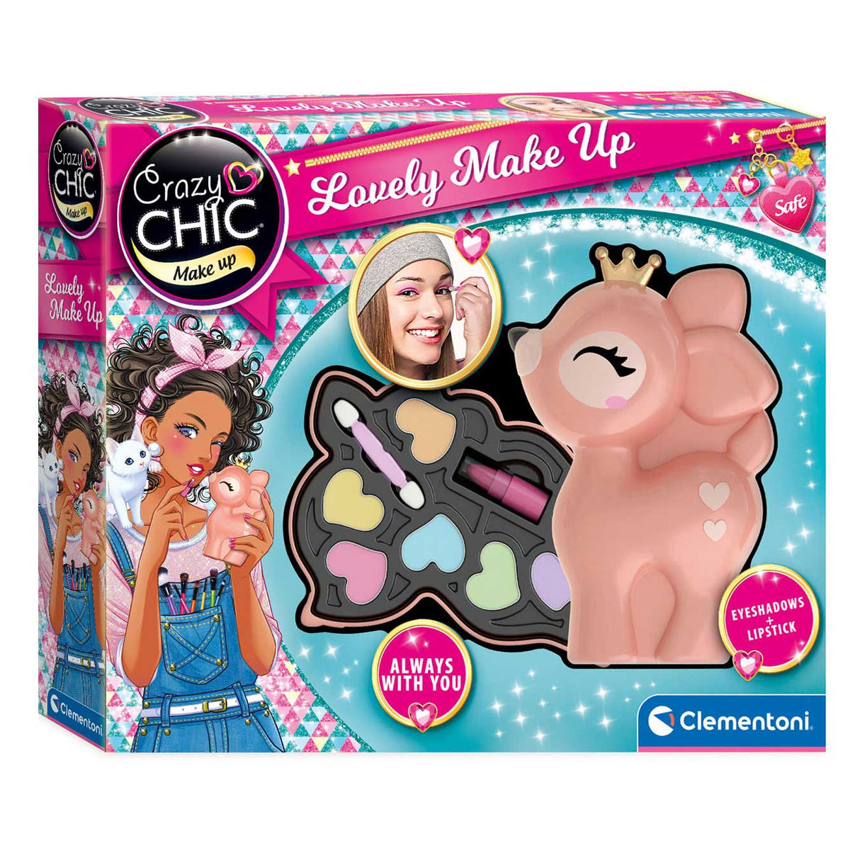 Clementoni Crazy Chic makeup deer