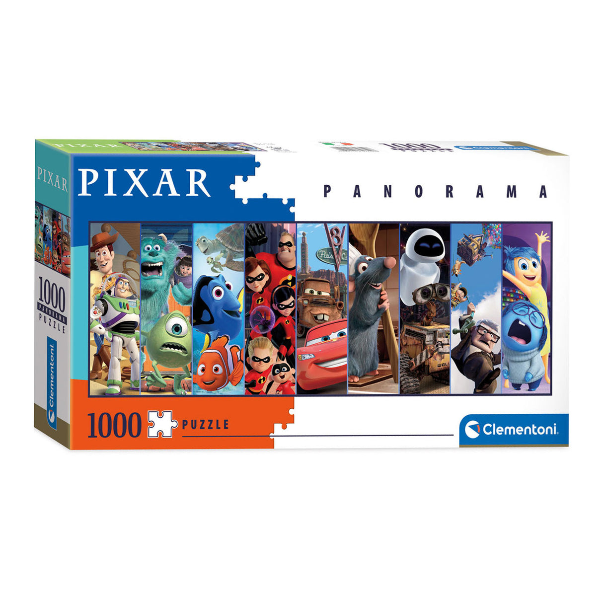 Clementoni Panorama Puzzle Disney Pixar, 1000st.