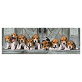 Clementoni Panorama Puzzle Beagles, 1000st.