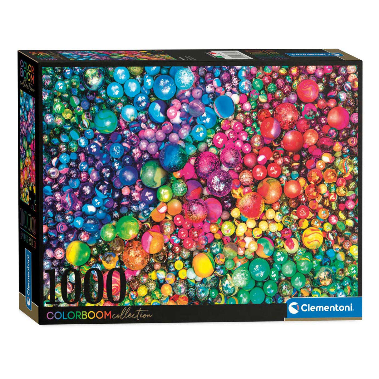 Clementoni colorboom puzzel marbles, 1000st.