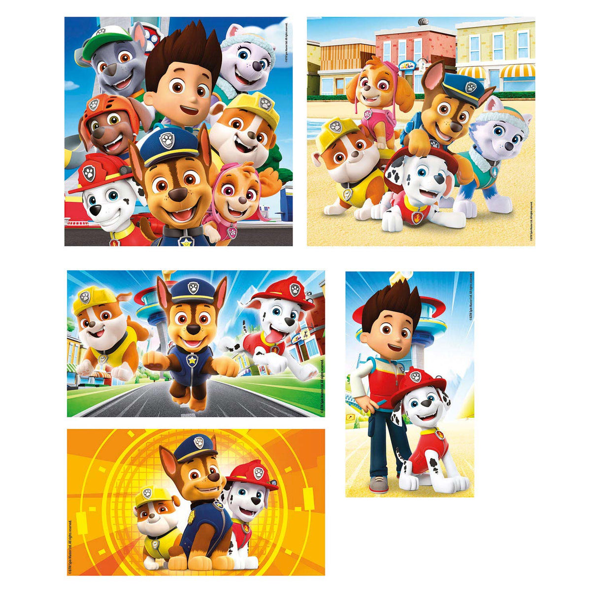 Clementoni uganke Paw Patrol, 10in1