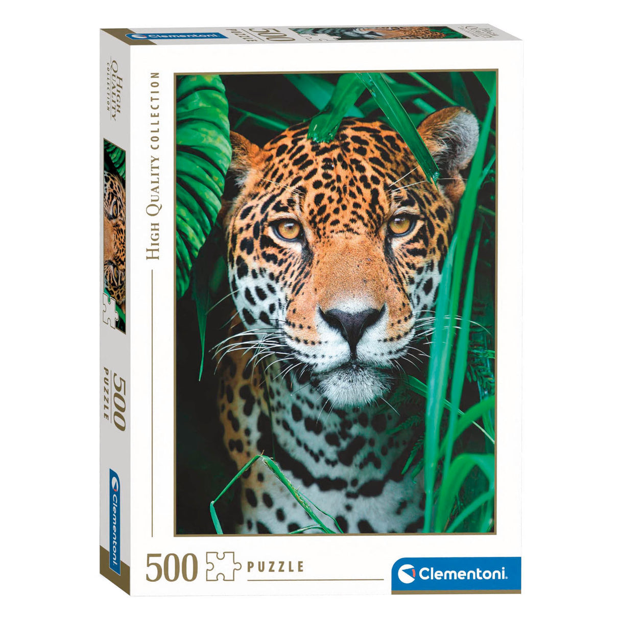 Clementoni Puzzle Jaguar im Dschungel, 500st.