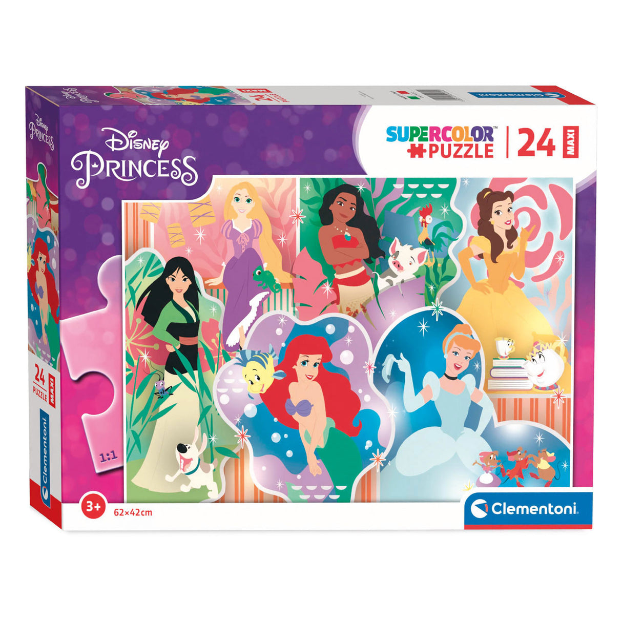 Clementoni Maxi Puzzle Princess, 24st.