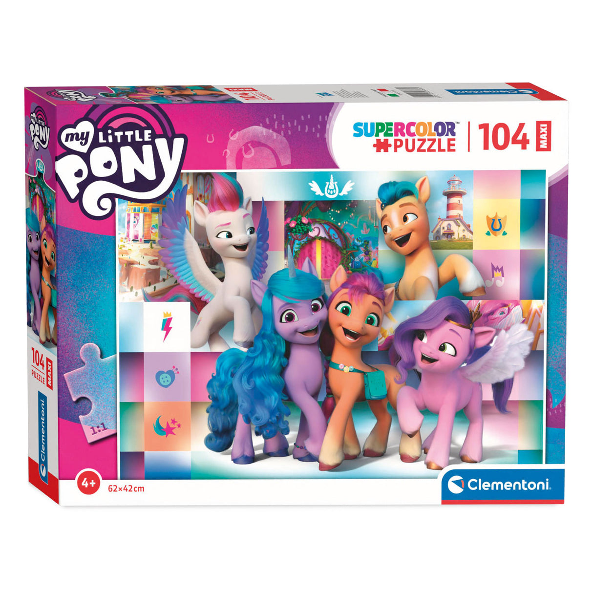 Clementi Maxi Puzzle My Little Pony Smeh, 104st.