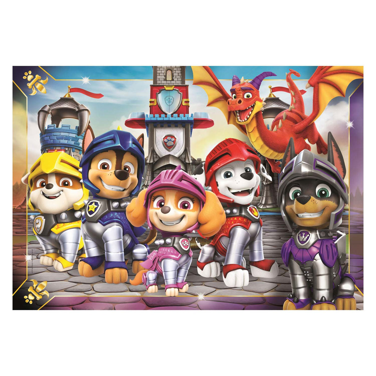 Clementoni Puzzle Paw Patrol, 2x60st.