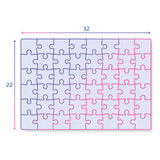 Clementoni Supercolor Puzzle 3x48 Teile