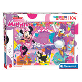 Clemenstoni Puzzel Minnie Maus, 104ST.